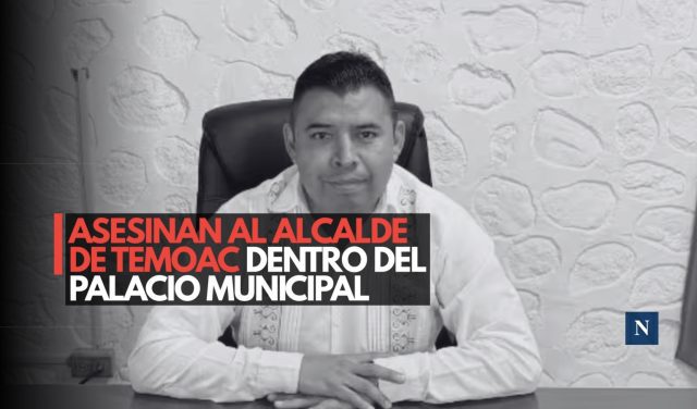 Asesinan al alcalde de Temoac dentro del Palacio Municipal