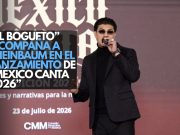 Sheinbaum presenta “México Canta 2026” junto a “El Bogueto”