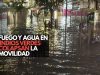 Fuego y agua en Indios Verdes colapsan la movilidad