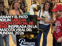Panam y el Pato Merlín lanzan edición especial de tenis inspirada en la mascota viral del Mundial 2026