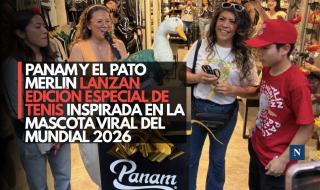 Panam y el Pato Merlín lanzan edición especial de tenis inspirada en la mascota viral del Mundial 2026