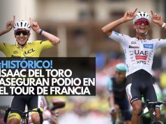 ¡Histórico! Isaac del Toro asegura podio en el Tour de Francia