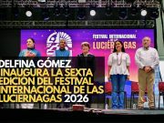 Delfina Gómez inaugura la sexta edición del Festival Internacional de las Luciérnagas 2026