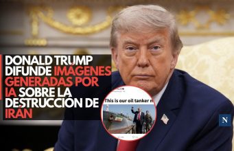Donald Trump difunde imágenes generadas por IA sobre la destrucción de Irán