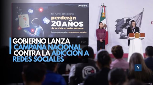 México impulsa campaña contra la adicción a redes y celulares