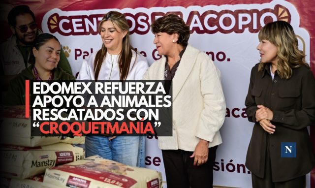 Edomex refuerza apoyo a animales rescatados con “Croquetmanía”