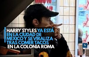 Harry Styles ya está en la Ciudad de México y se viraliza tras comer tacos en la colonia Roma