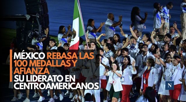 ¡México imparable! Rompe la barrera de las 100 medallas en Centroamericanos