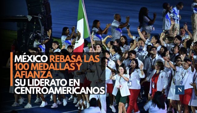 ¡México imparable! Rompe la barrera de las 100 medallas en Centroamericanos