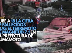 Sube a 18 la cifra de fallecidos tras el terremoto de magnitud 7.1 en la prefectura de Kumamoto