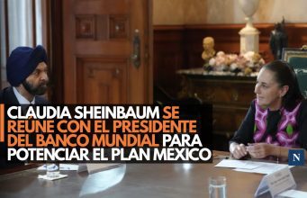 Claudia Sheinbaum se reúne con el presidente del Banco Mundial para potenciar el Plan México