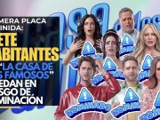 Primera placa definida: Siete habitantes de “La Casa de los Famosos” quedan en riesgo de eliminación