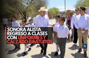 Regreso a clases en Sonora beneficiará a 500 mil alumnos con uniformes gratuitos