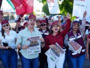 Celida López refuerza la Transformación con recorrido en Sonora