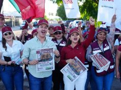 Celida López refuerza la Transformación con recorrido en Sonora