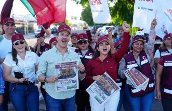 Celida López refuerza la Transformación con recorrido en Sonora