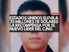 Estados Unidos eleva a 25 millones de dólares la recompensa por el nuevo líder del CJNG