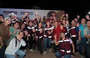 Celida López suma respaldo en la colonia Adolfo de la Huerta en Hermosillo