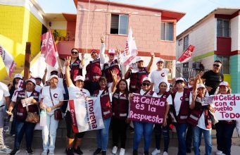 Celida López recibe el respaldo de liderazgos en Guaymas