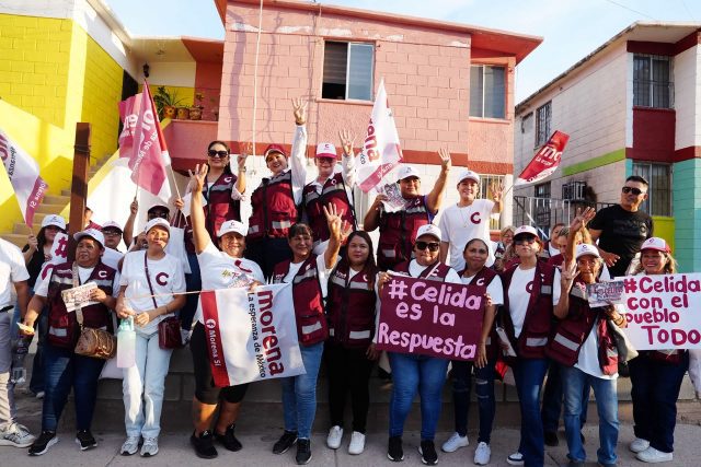 Celida López recibe el respaldo de liderazgos en Guaymas