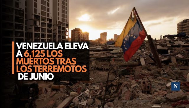 Venezuela eleva a 6,125 los muertos tras los terremotos de junio
