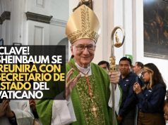¡Clave! Sheinbaum se reunirá con secretario de Estado del Vaticano