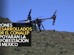 Drones desarrollados por el Conalep apoyarán la reforestación en México
