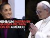 Sheinbaum insistirá en una visita del papa León XIV a México