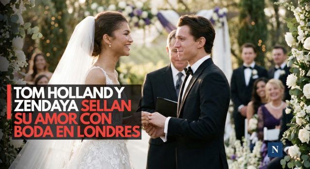 ¡Viva el amor! Tom Holland y Zendaya celebran su boda en Londres