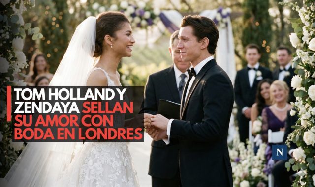 ¡Viva el amor! Tom Holland y Zendaya celebran su boda en Londres