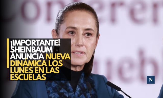 Sheinbaum anuncia dinámica especial para secundarias y prepas