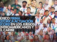 México firma histórica actuación récord en los Juegos Centroamericanos y del Caribe