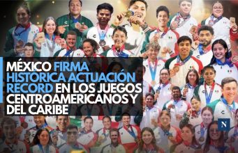 México firma histórica actuación récord en los Juegos Centroamericanos y del Caribe