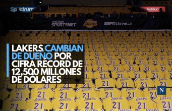 Lakers cambian de dueño por cifra récord de 12,500 millones de dólares