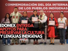 Edomex entrega apoyos para preservar la cultura y lenguas indígenas