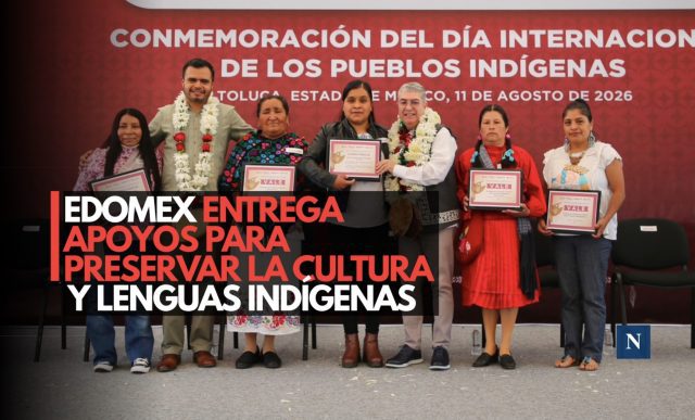 Edomex entrega apoyos para preservar la cultura y lenguas indígenas