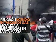 ¡Pánico en Santa Marta! Incendio por tanque de gas provoca alarma en Iztapalapa