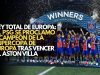 Rey total de europa: El PSG se proclamó bicampeón de la Supercopa de Europa tras vencer al Aston Villa