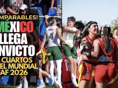 ¿Y si aquí, sí? México avanza a cuartos de final del Mundial de Flag Football