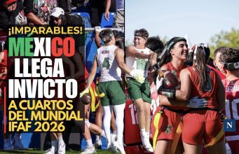 ¿Y si aquí, sí? México avanza a cuartos de final del Mundial de Flag Football
