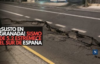 Ahora en Granada: Sismo de 5.2 estremece el sur de España