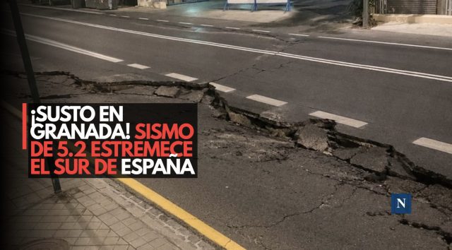 Ahora en Granada: Sismo de 5.2 estremece el sur de España