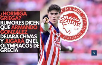 ¿Hormiga griega? Rumores dicen que Armando González dejará Chivas y jugará en el Olympiacos de Grecia