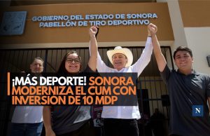 ¡Más deporte! Sonora moderniza el CUM con inversión de 10 mdp
