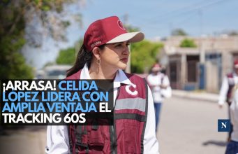 ¡Arrasa! Celida López lidera con amplia ventaja el Tracking 60S