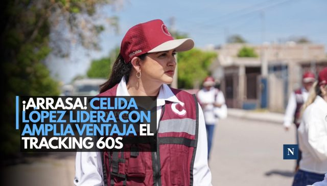¡Arrasa! Celida López lidera con amplia ventaja el Tracking 60S
