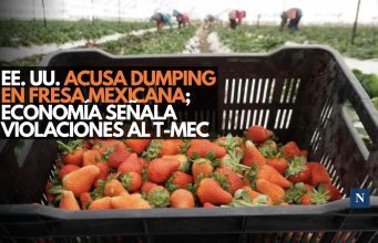 EE. UU. acusa dumping en fresa mexicana; Economía señala violaciones al T-MEC