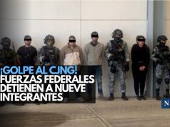 ¡Golpe al CJNG! Fuerzas federales detienen a nueve integrantes