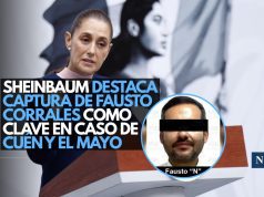 Sheinbaum destaca captura de Fausto Corrales como clave en caso de Cuén y El Mayo