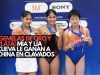 ¡Gemelas de oro y plata! Mía y Lía Cueva le ganan a China en clavados